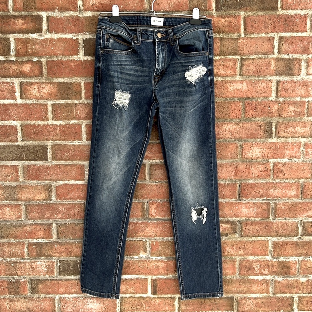 Hudson Jeans girls size 14 straight skinny leg jeans